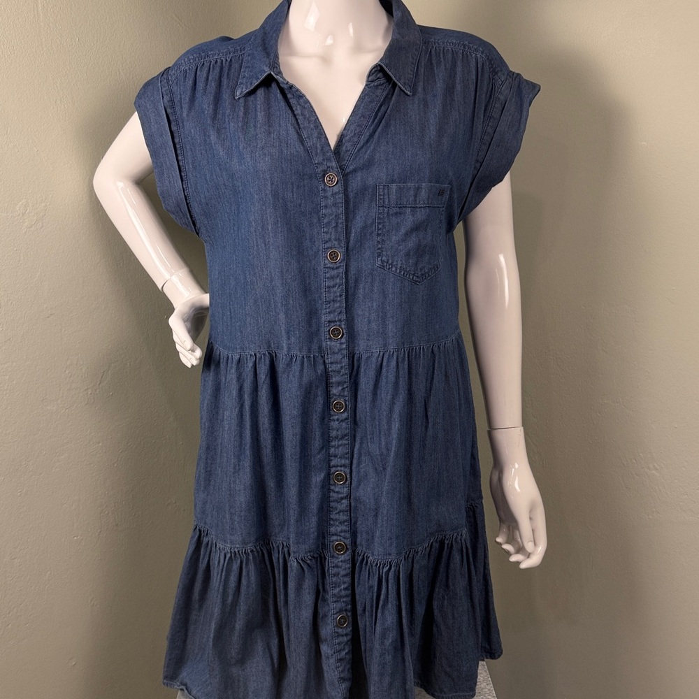 Tommy Hilfiger Blue Midi Dress